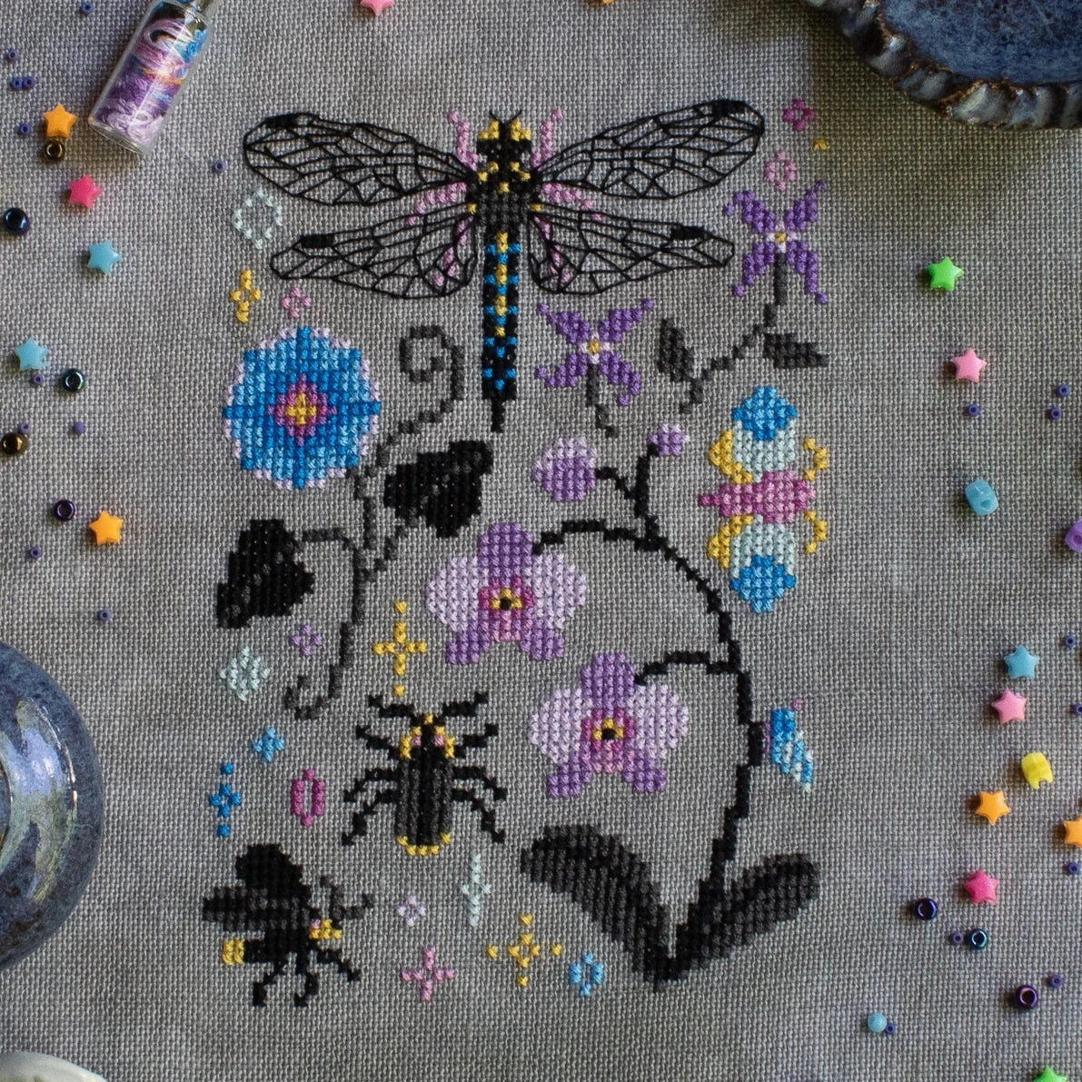 Midnight Nature Walk - Cross Stitch Pattern