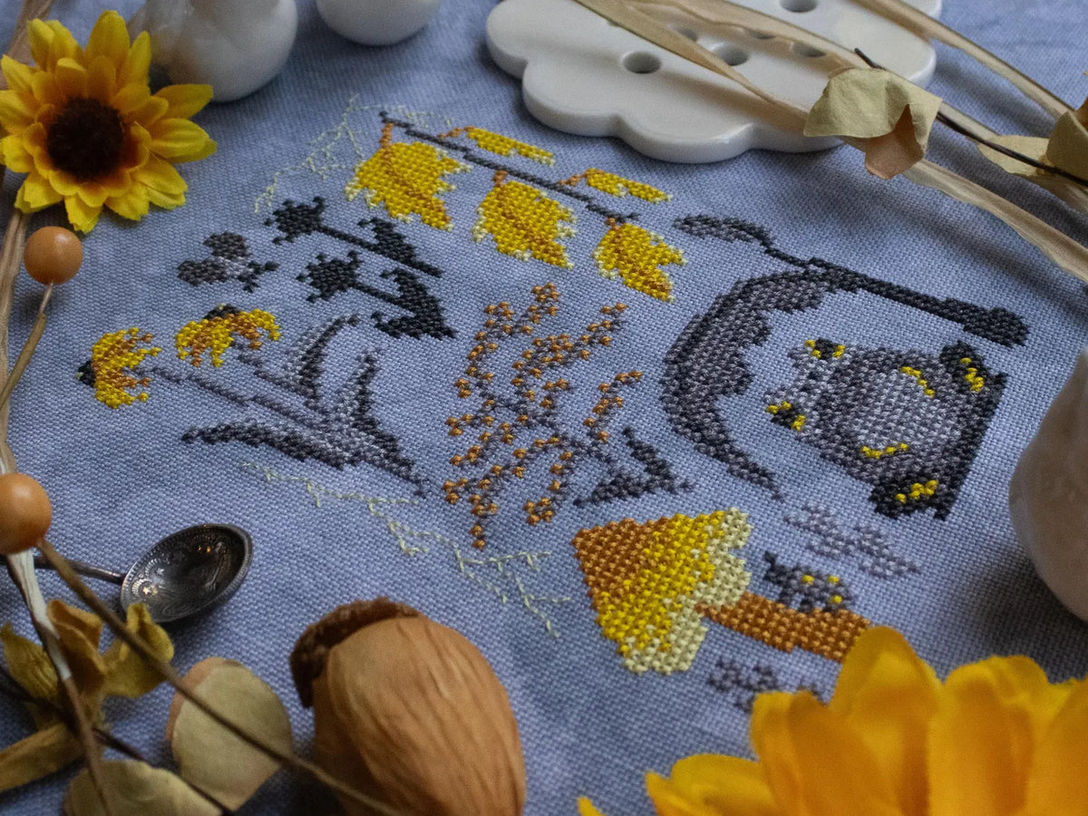 Thunderstorm Nature Walk - Cross Stitch Pattern