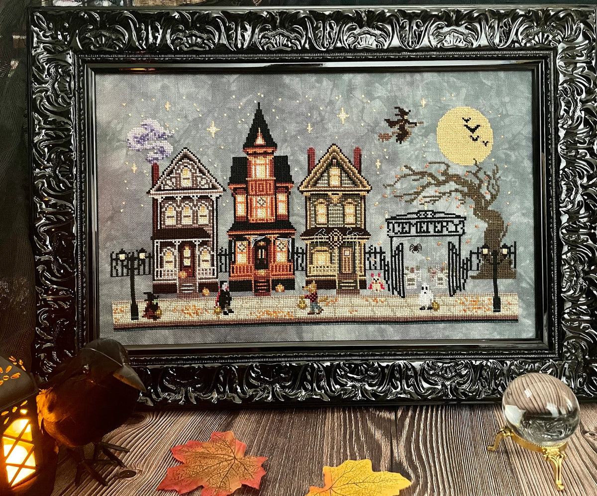 Trick or Treat Town - Cross Stitch Pattern