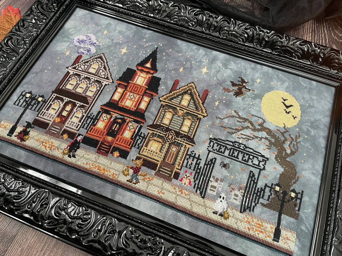 Trick or Treat Town - Cross Stitch Pattern