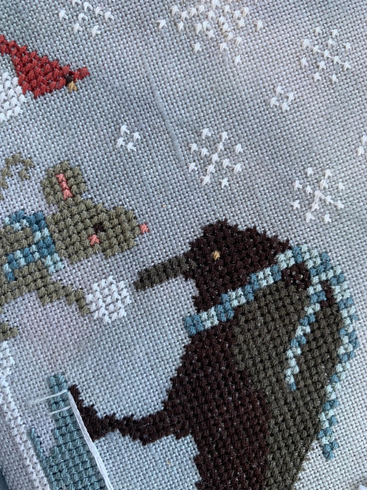 Snowballs and Icicles - Cross Stitch Pattern
