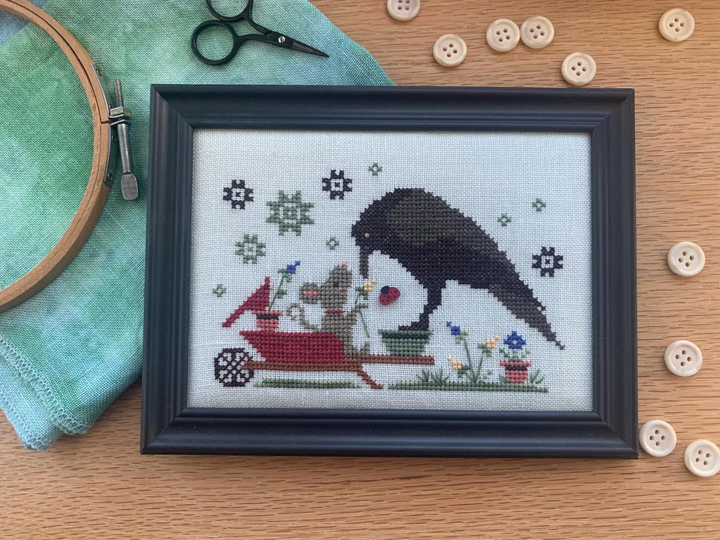 Garden Friends - Cross Stitch Pattern