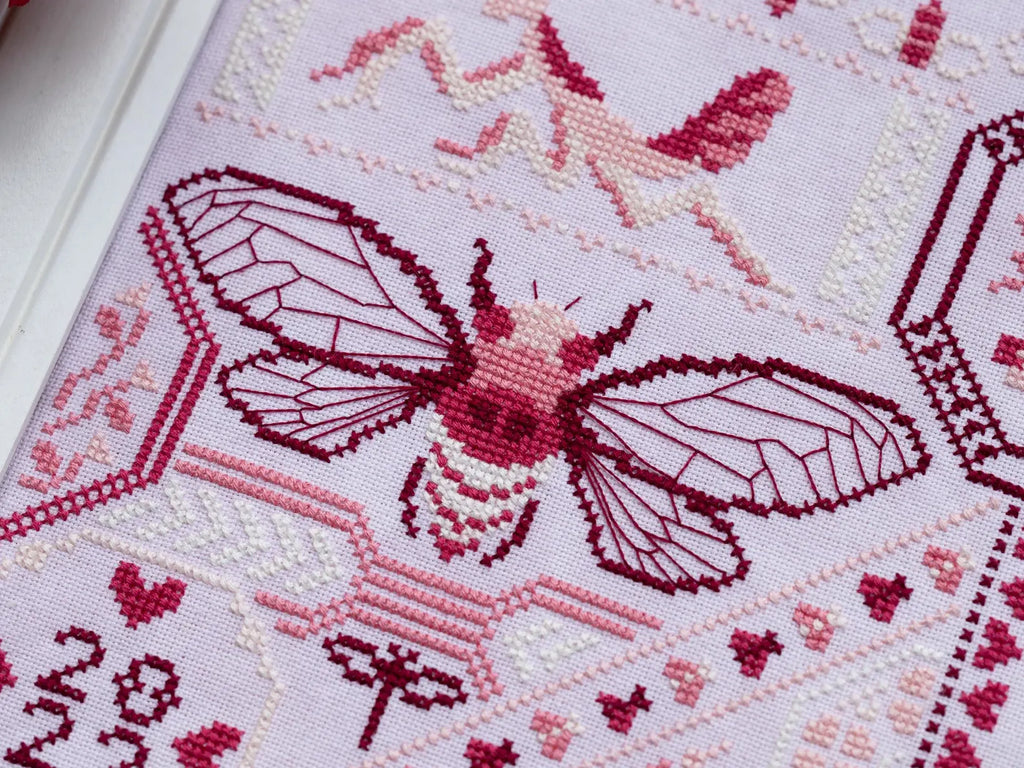 Love Bugs - Cross Stitch Pattern