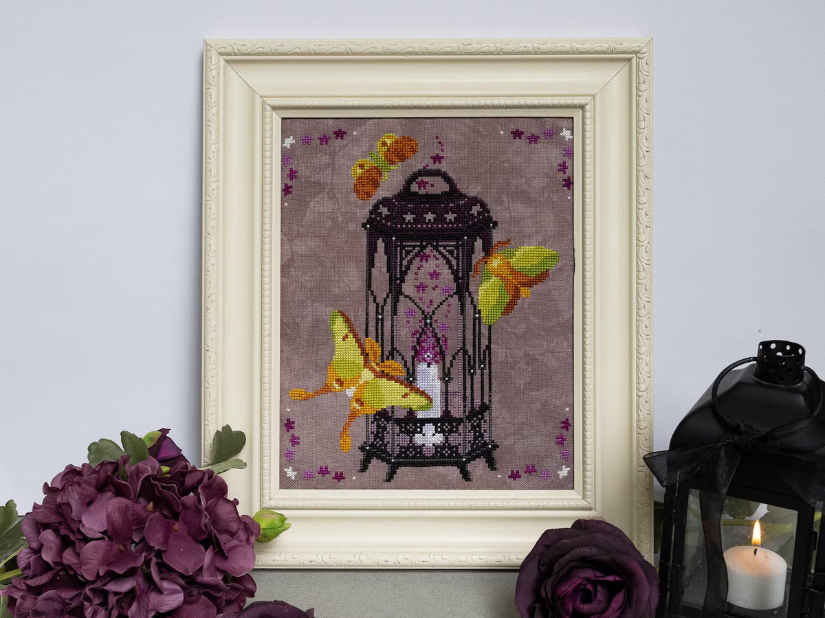 Violet Glow - Cross Stitch Pattern