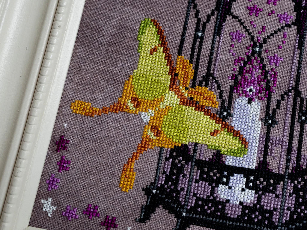 Violet Glow - Cross Stitch Pattern