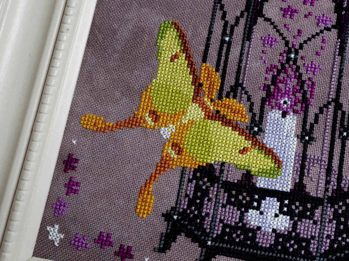 Violet Glow - Cross Stitch Pattern