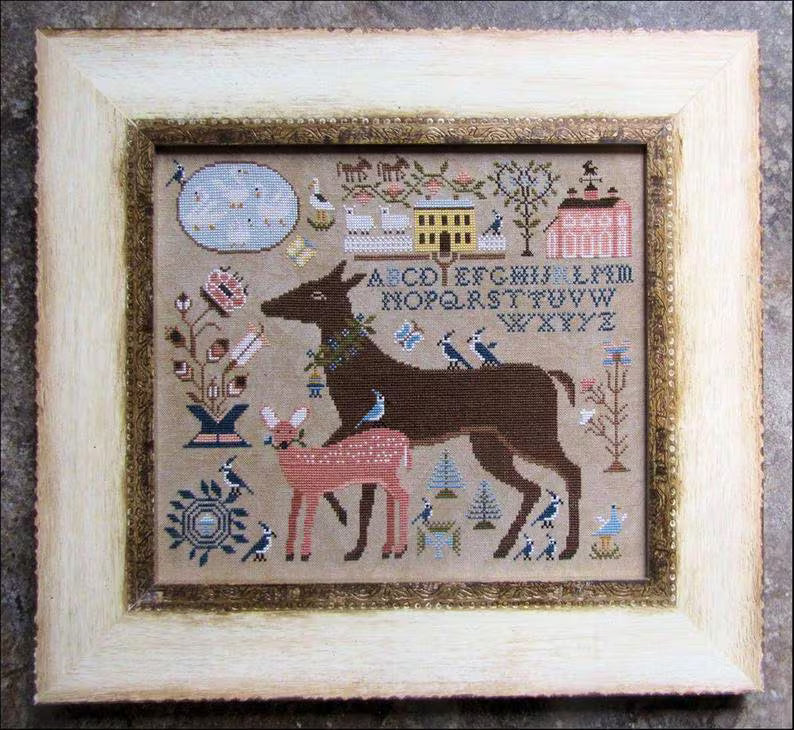 Dearie & Darling - Cross Stitch Pattern