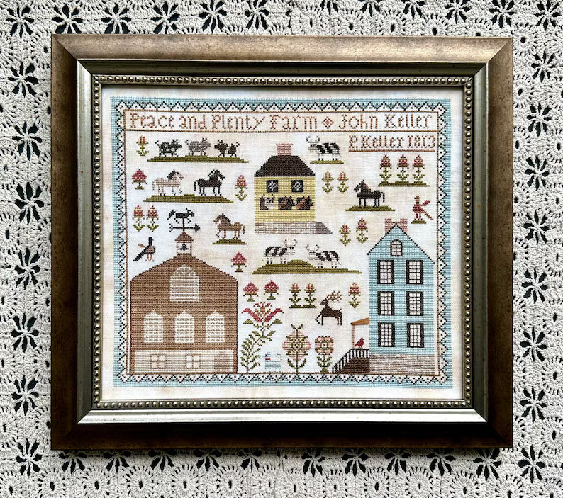 Peace & Plenty Farm - Cross Stitch Pattern