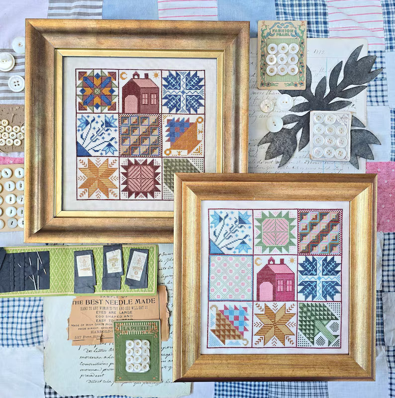 Quilt Squares - Cross Stitch Pattern
