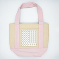 Pink Self-Finishing Mini Tote Bag