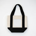 Black Self-Finishing Mini Tote Bag