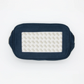 Navy Self-Finishing Cosmetic Bag