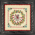 Ollie Builds a Wreath - Cross Stitch Pattern
