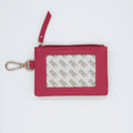 Hot Pink Self-Finishing Zip Coin Holder