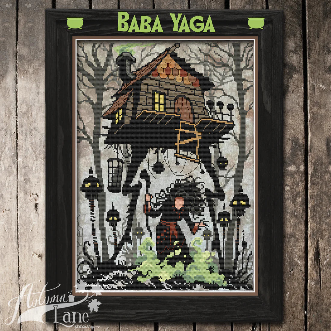 Baba Yaga - Cross Stitch Pattern