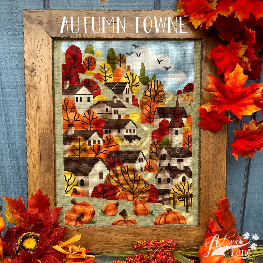 Autumn Towne - Cross Stitch Pattern