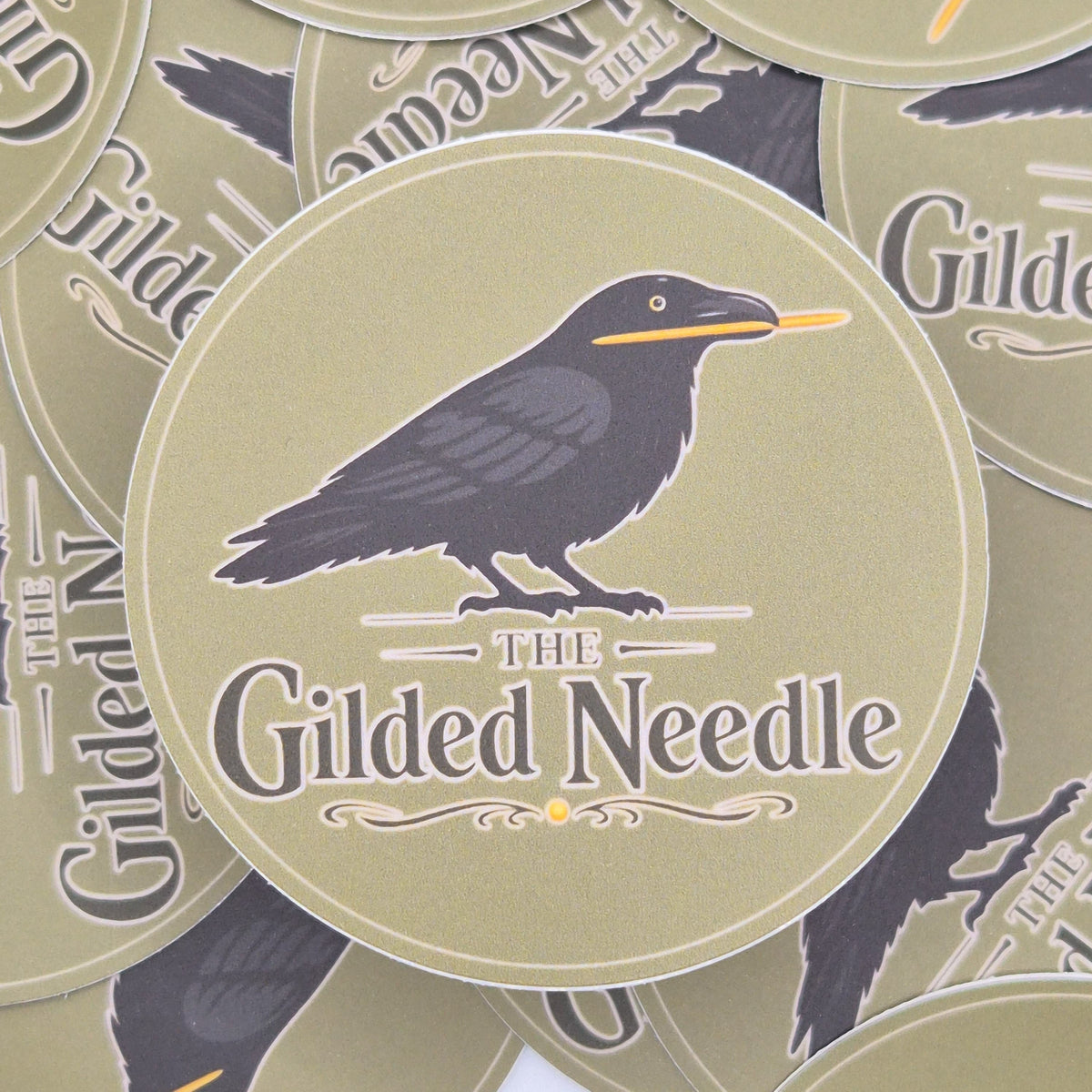 The Gilded Needle Sticker