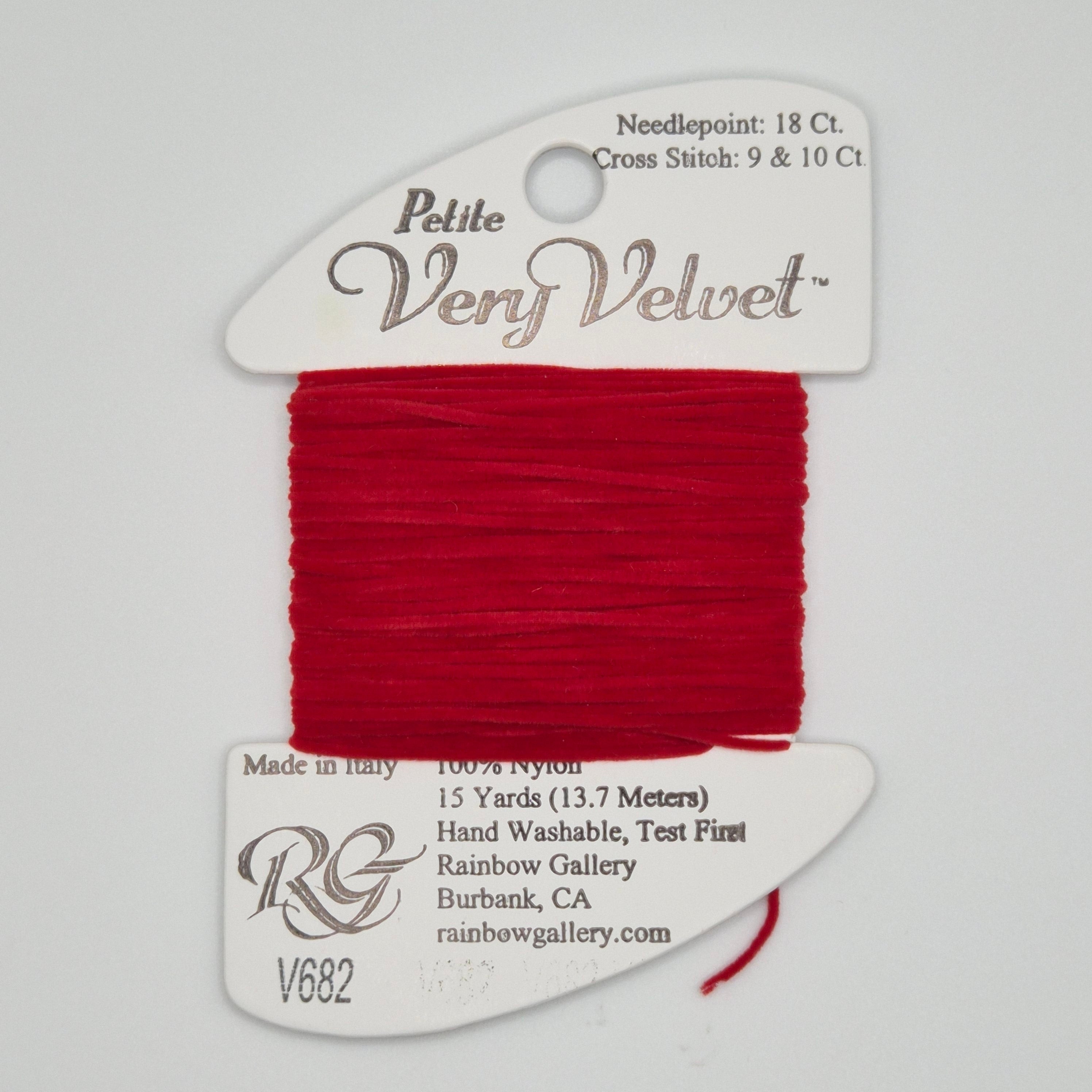 Petite Very Velvet V682 Scarlet