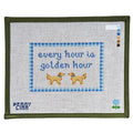 Every Hour is Golden Hour - Blue Hydrangea Stitcher