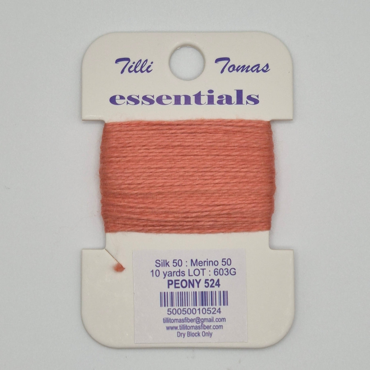 Essentials Card 524 Peony