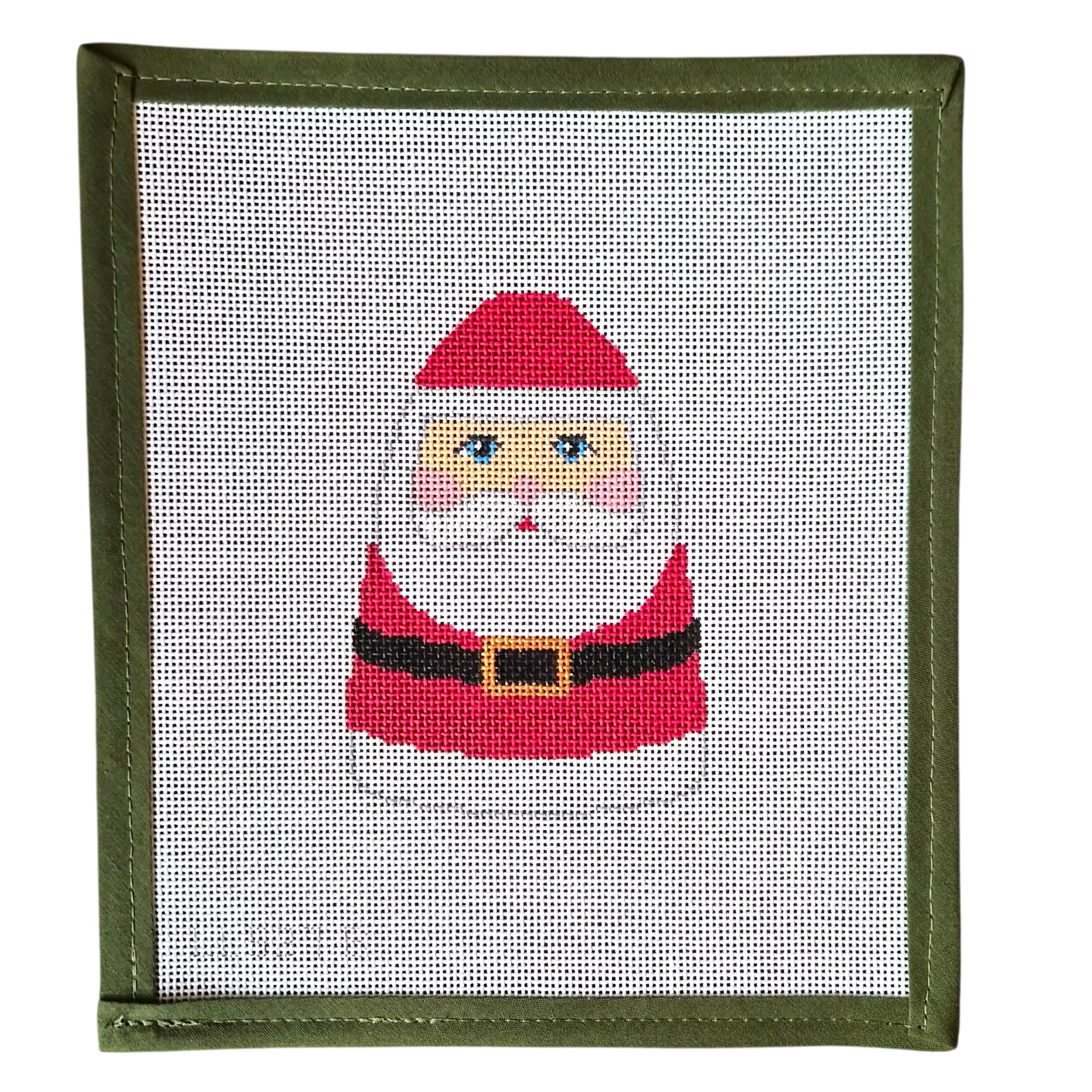 Pudgy Santa Ornament - Labors of Love