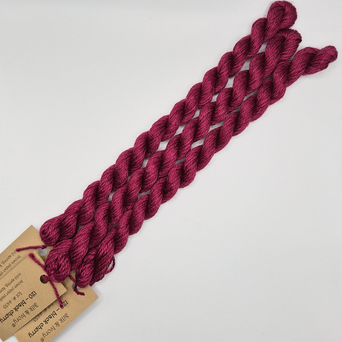 Silk & Ivory 120 Black Cherry
