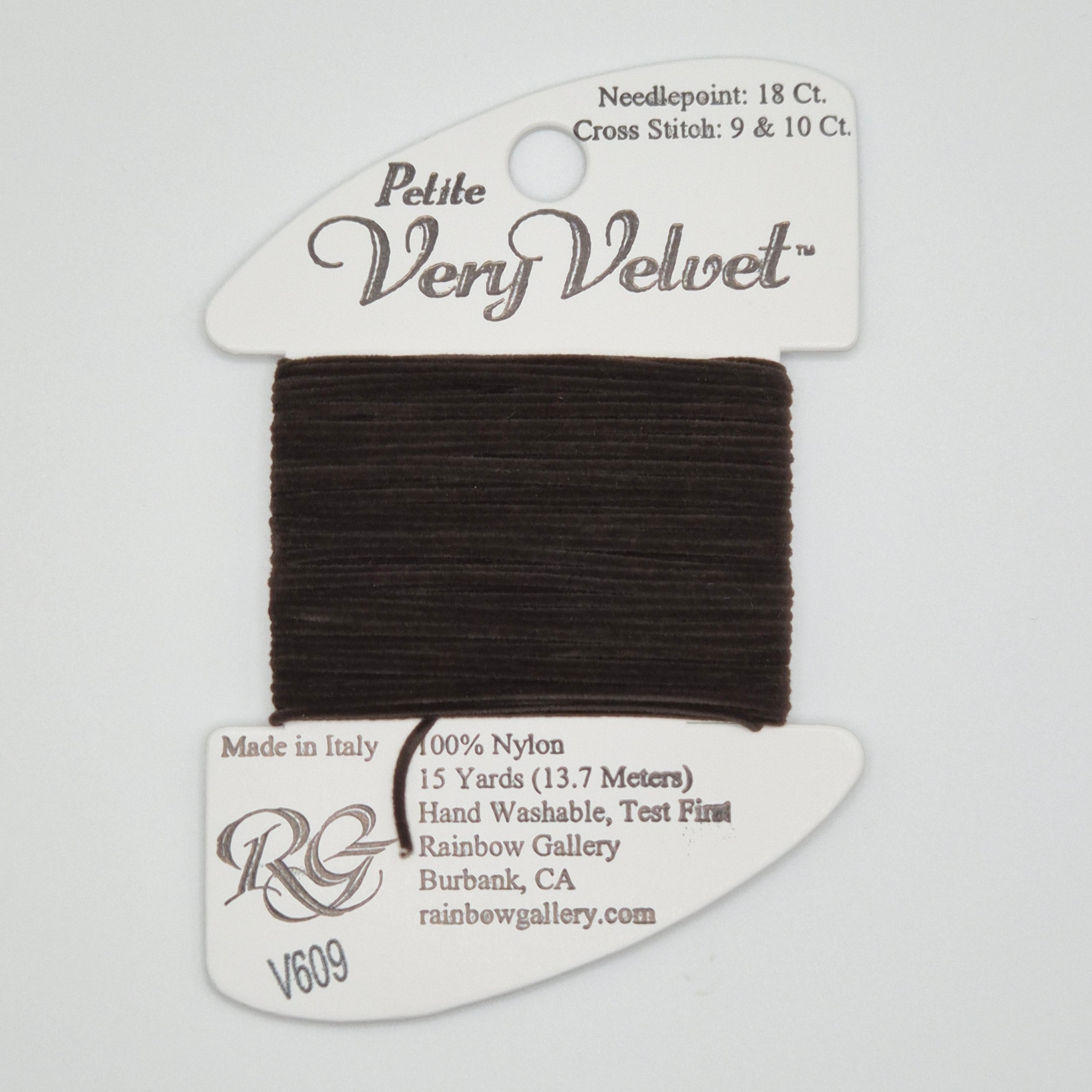 Petite Very Velvet V609 Midnight Brown