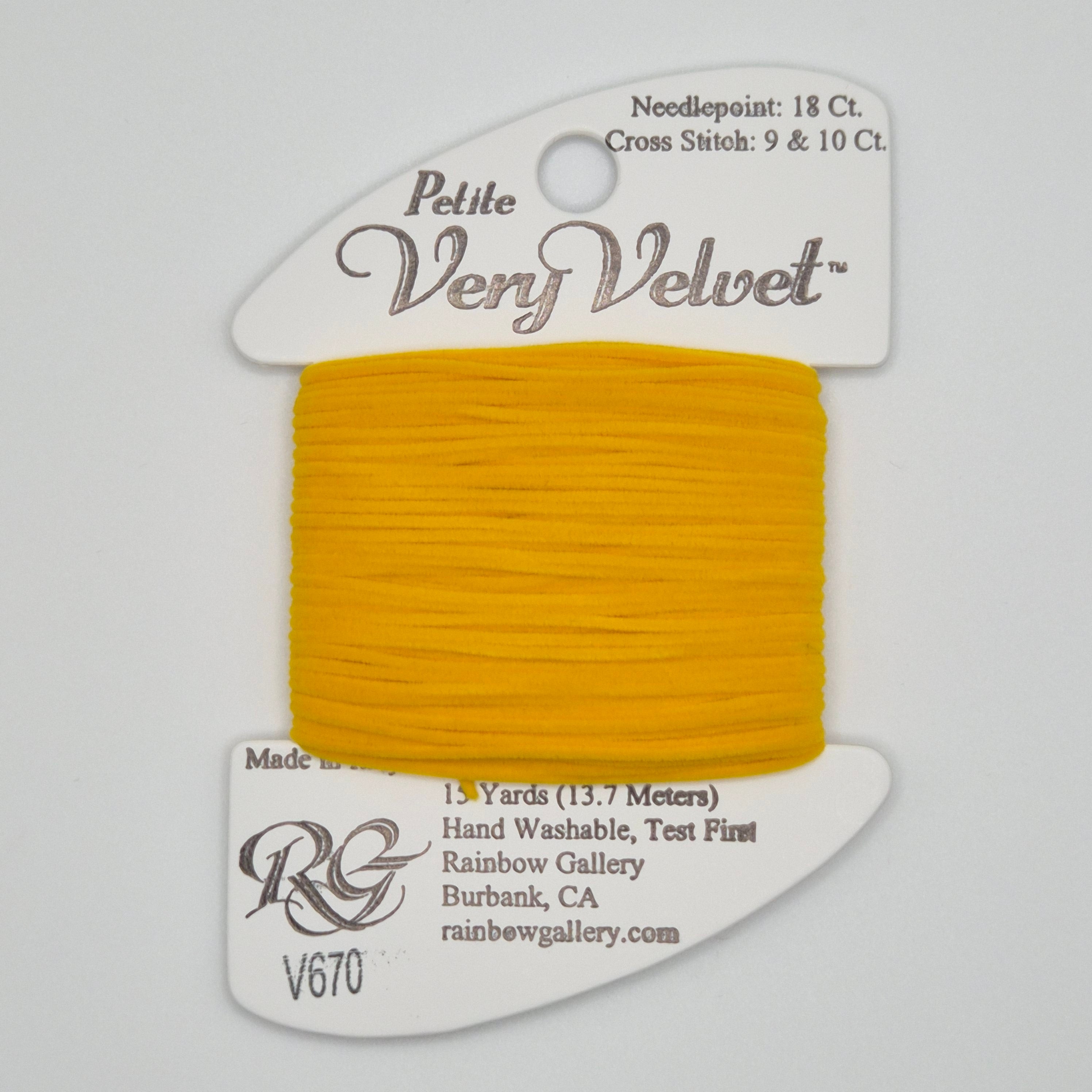 Petite Very Velvet V670 Yellow gold