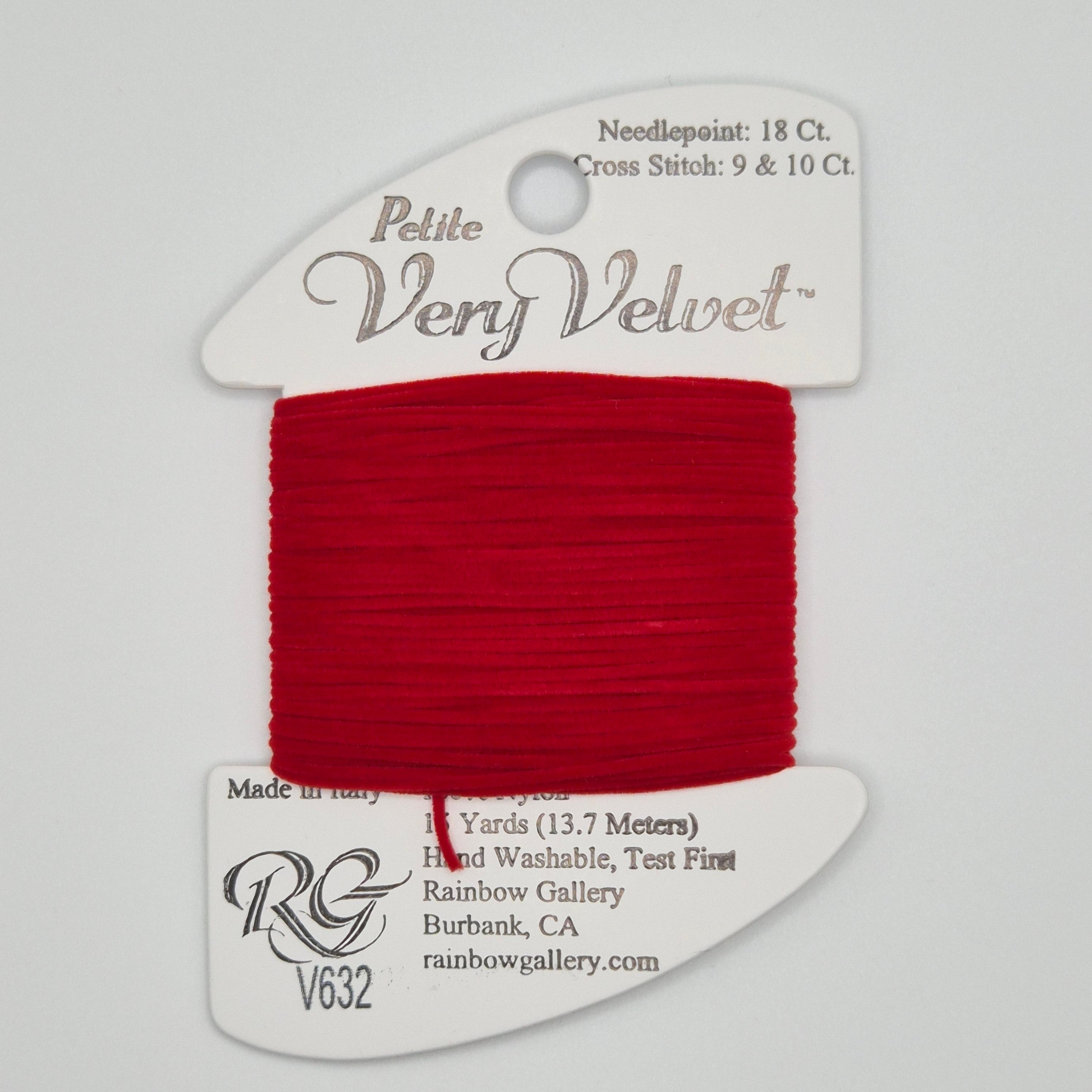 Petite Very Velvet V632 Brite Red