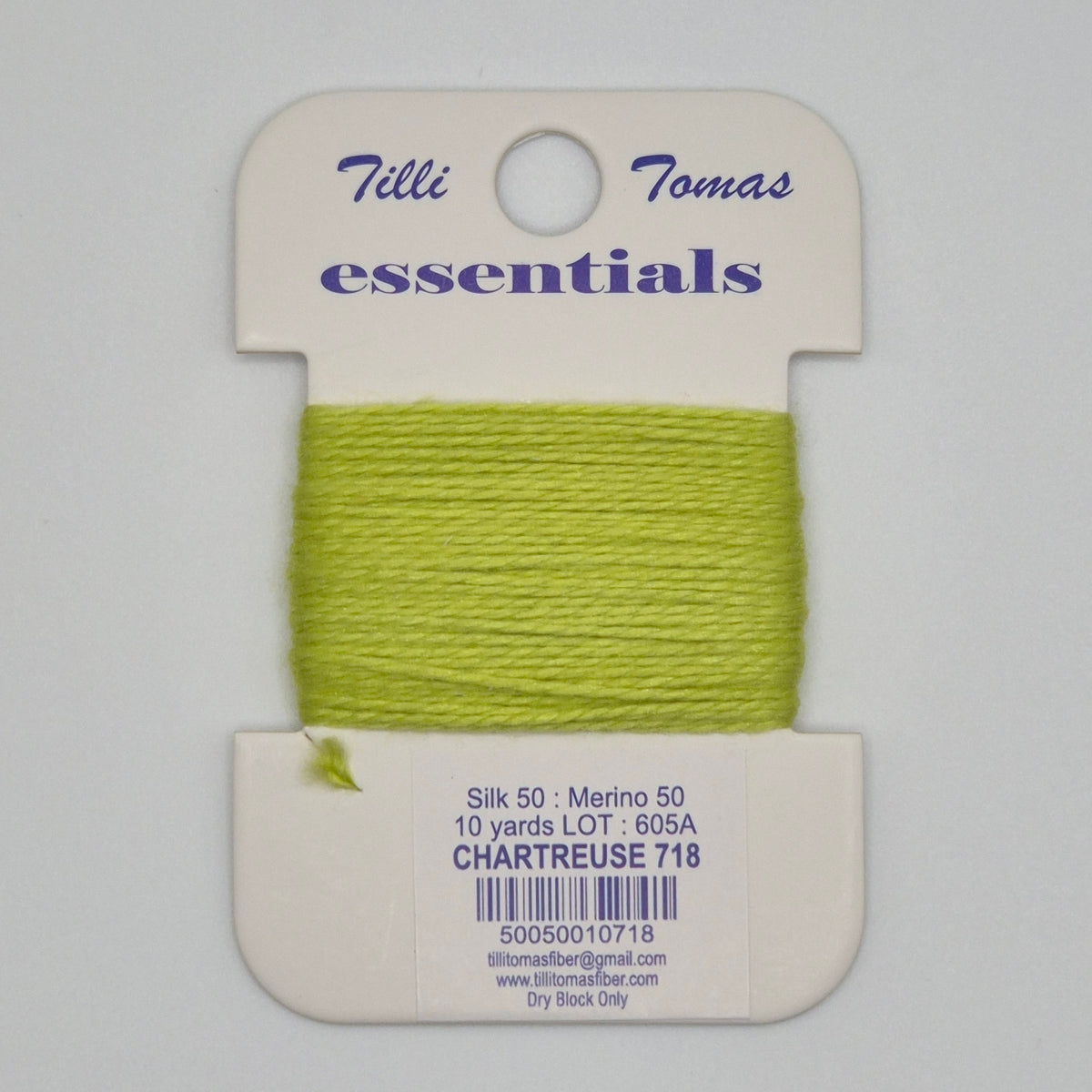 Essentials Card 718 Chartreuse
