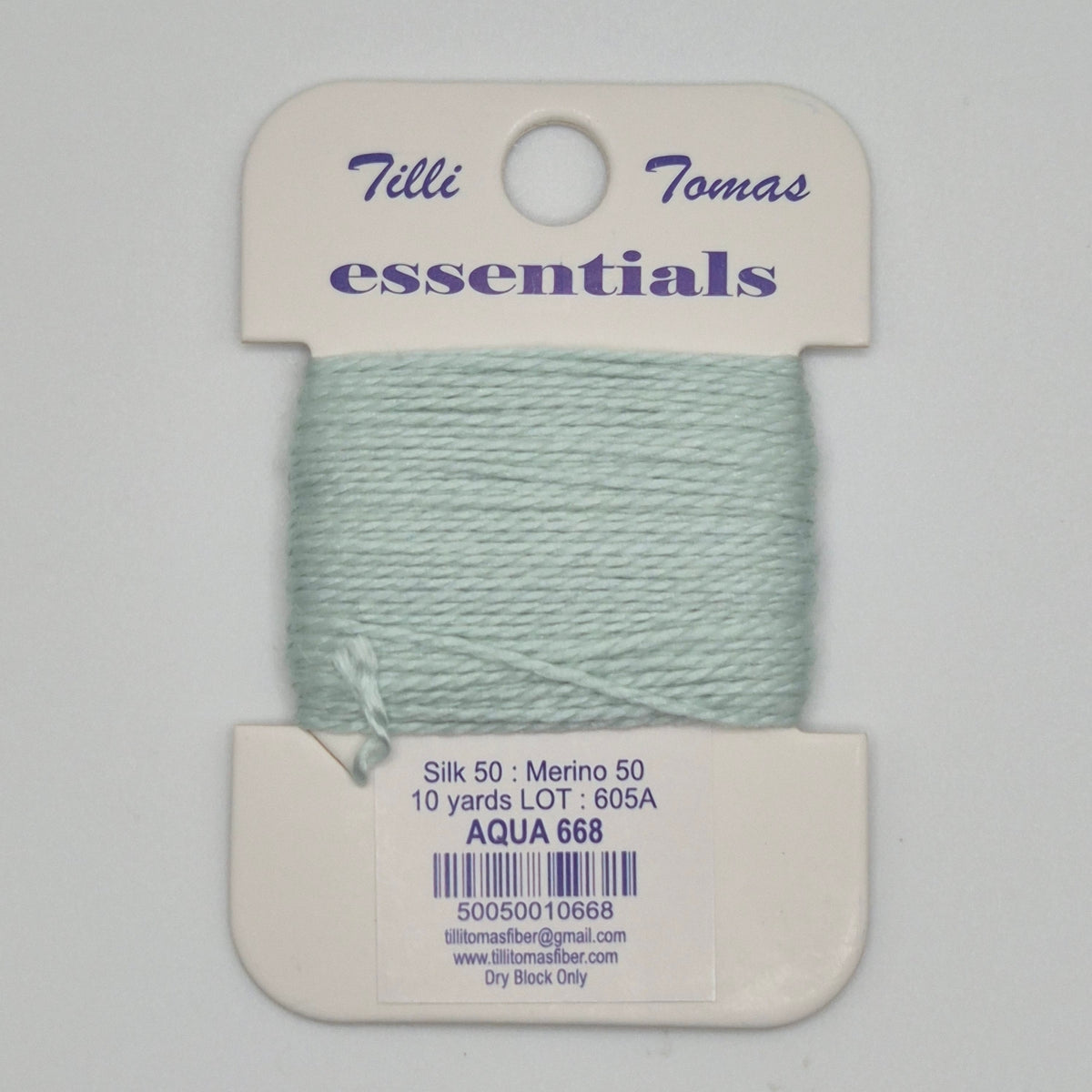 Essentials Card 668 Aqua