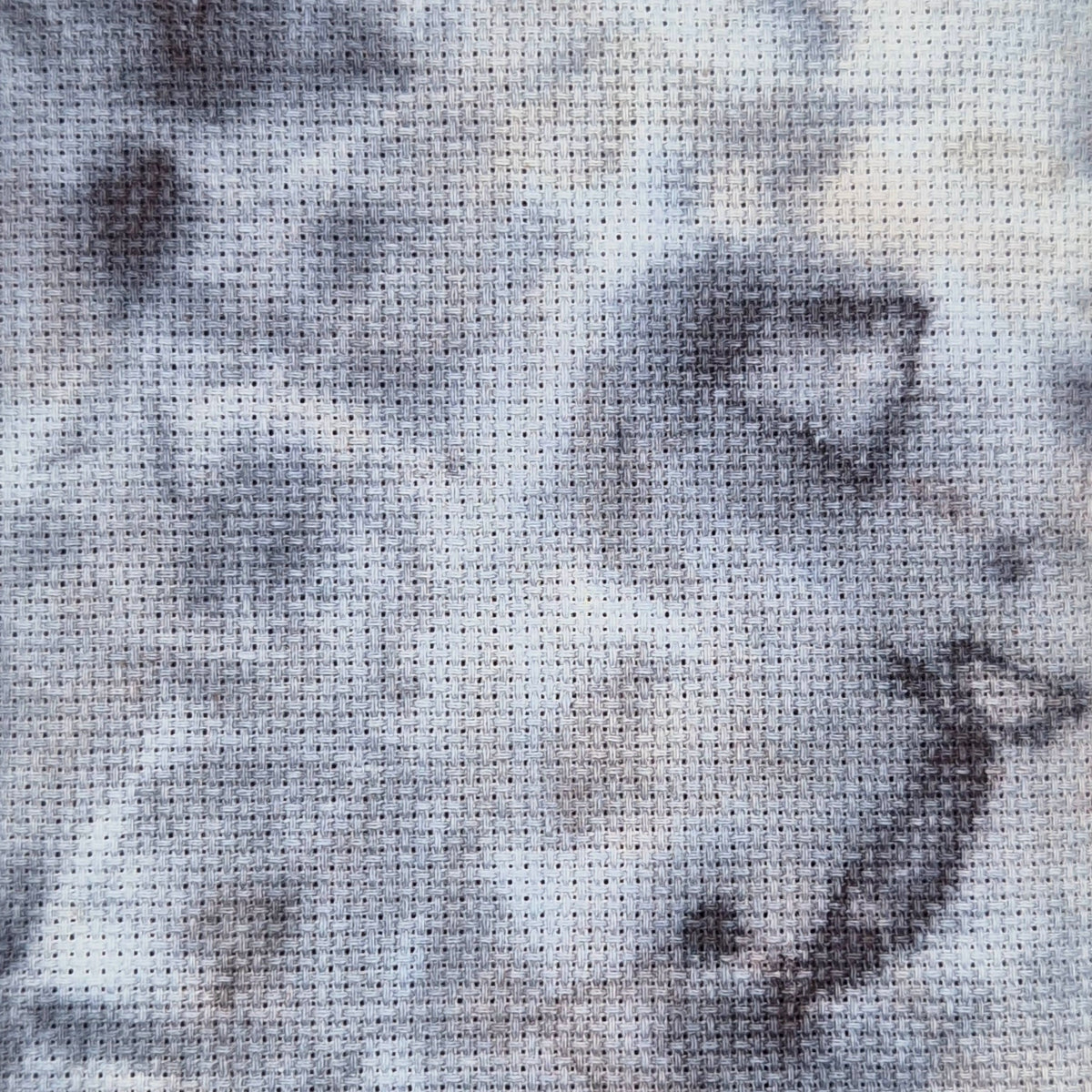 Nine Lives & Needles 14 Count Salt & Shadow Aida Fabric - 14x18"