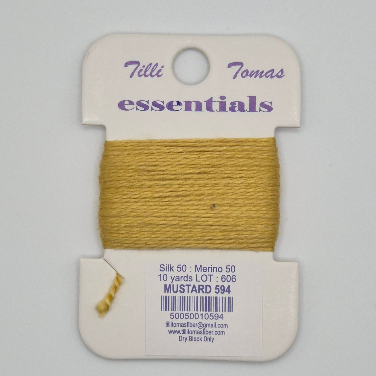 Essentials Card 594 Mustard