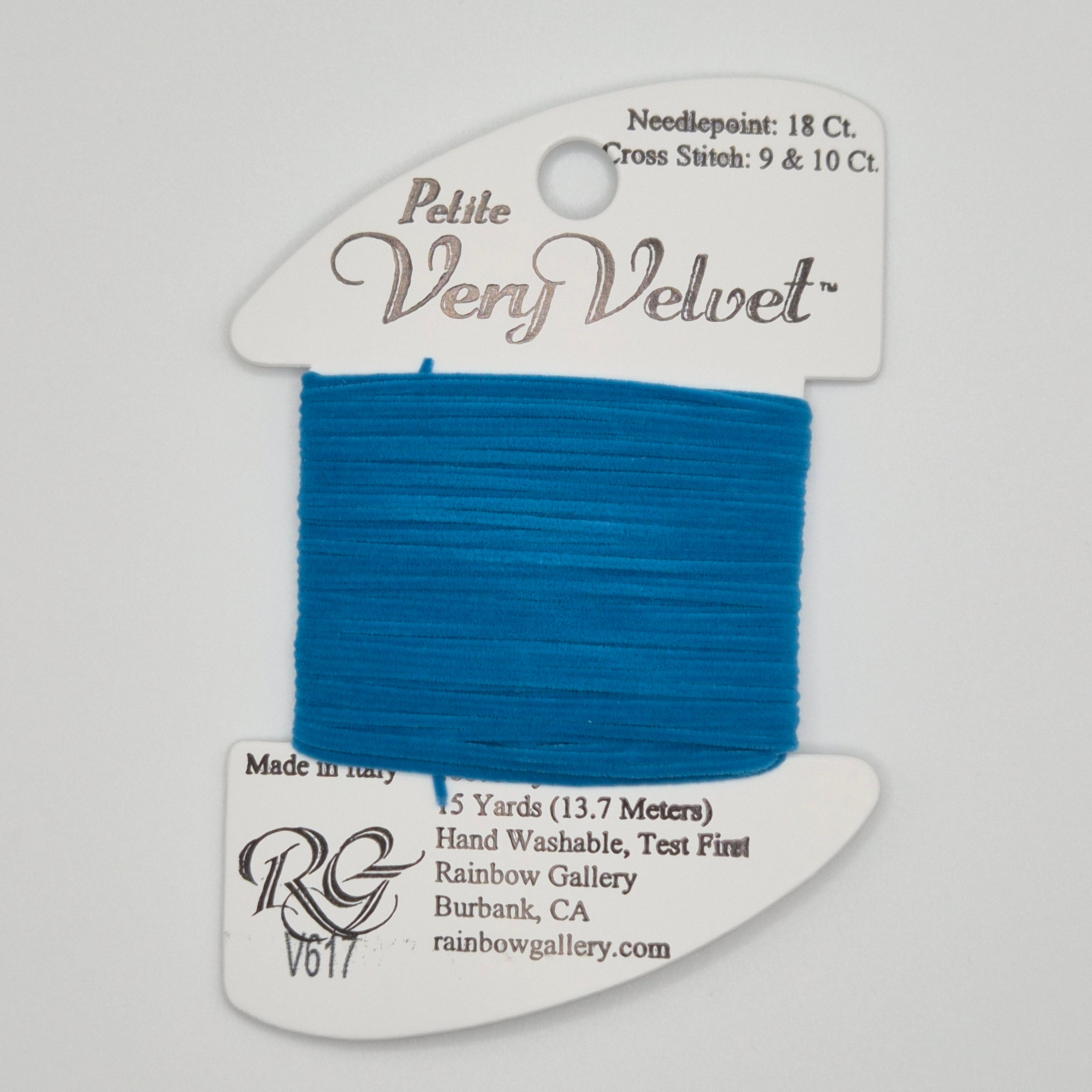 Petite Very Velvet V617 Peacock Blue