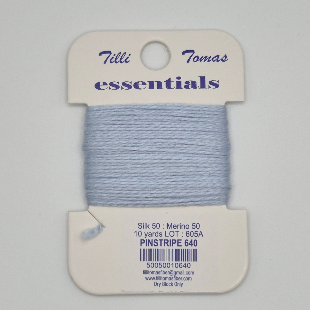 Essentials Card 640 Pinstripe