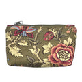 Green/Maroon Small Notions Bag