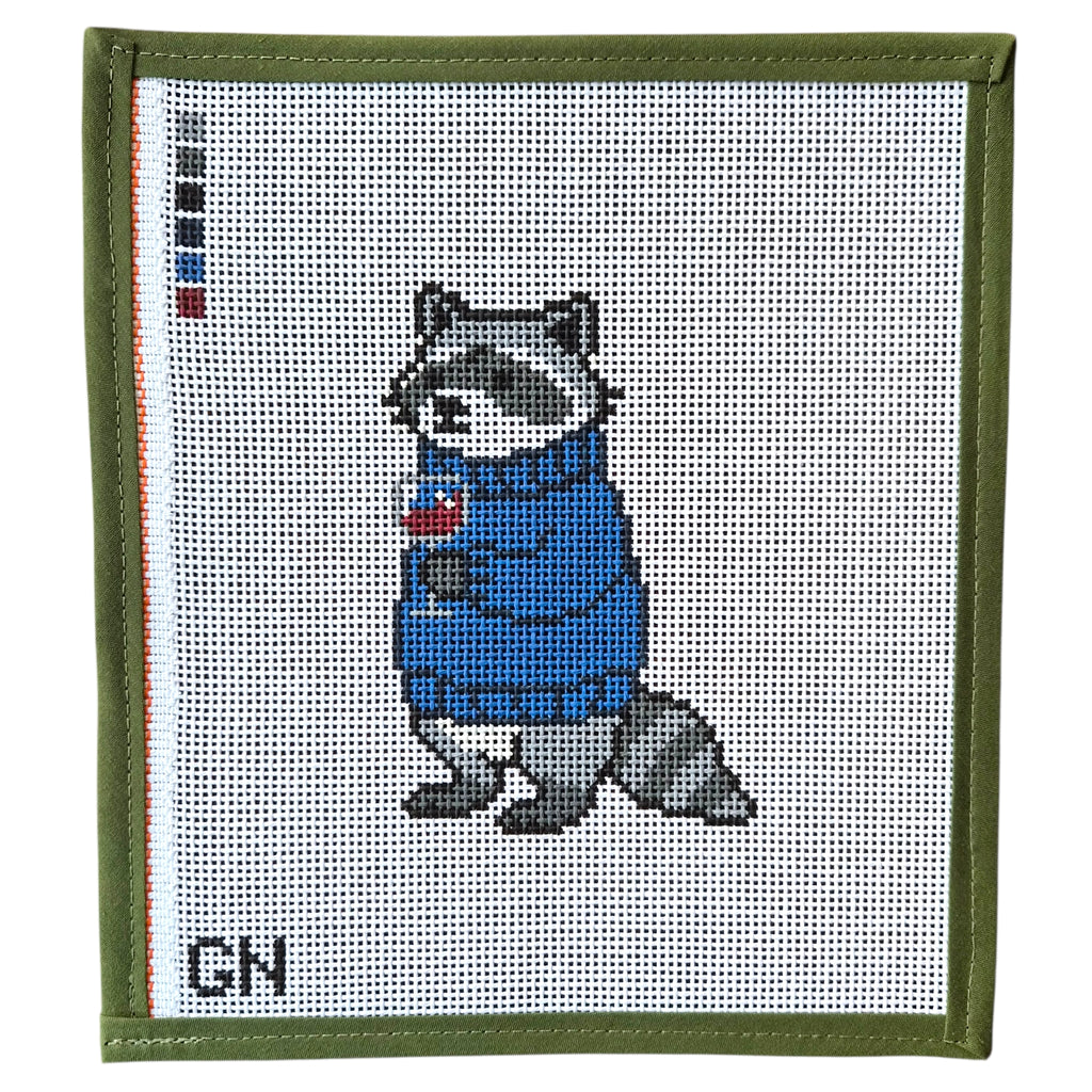 Sweater Raccoon - The Gilded Needle