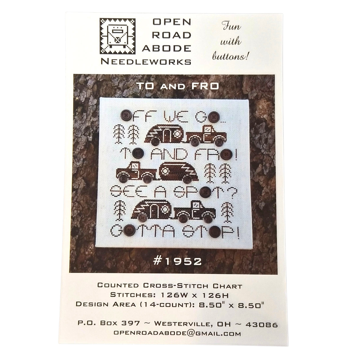 To & Fro - Cross Stitch Pattern