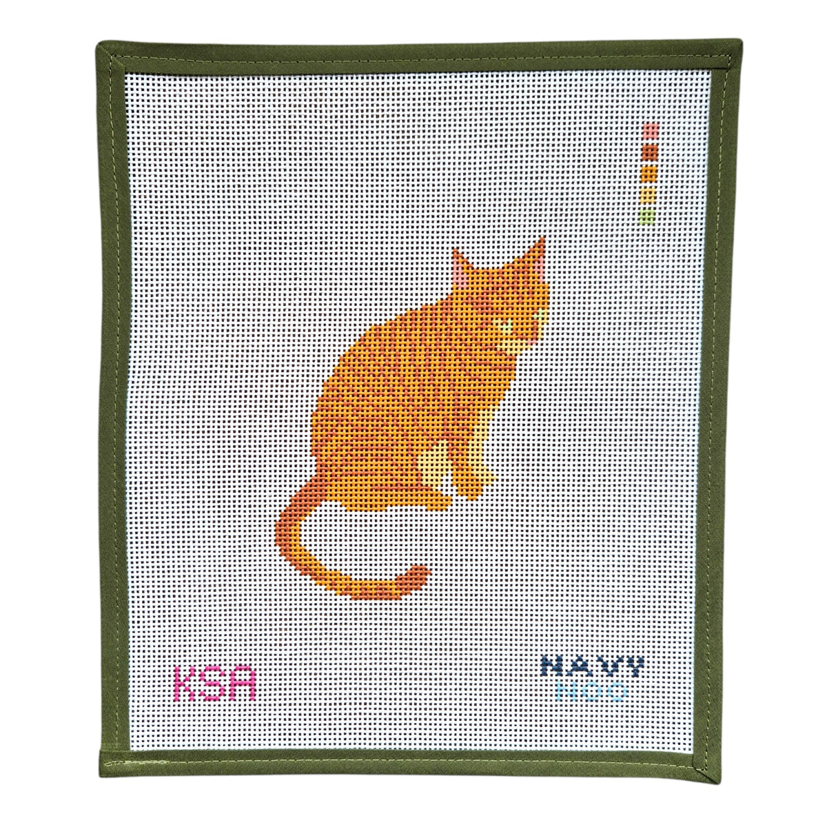 Orange Tabby Cat - Katie Small Art