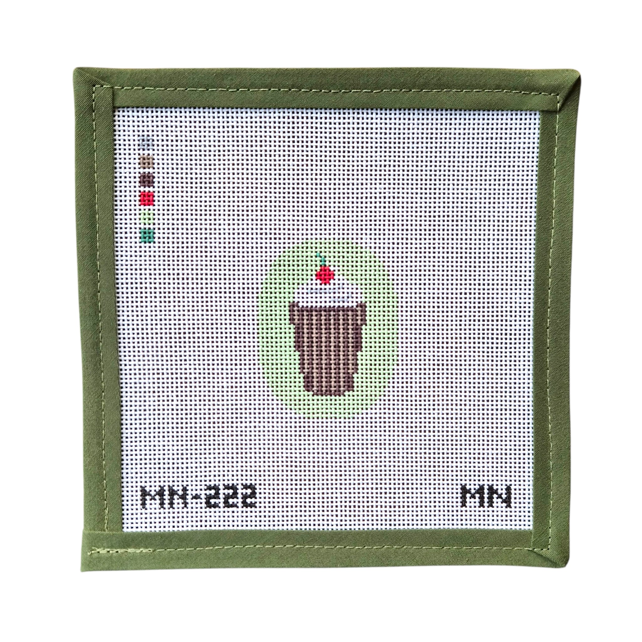 Chocolate Milkshake Mini - Magnolia Needlepoint