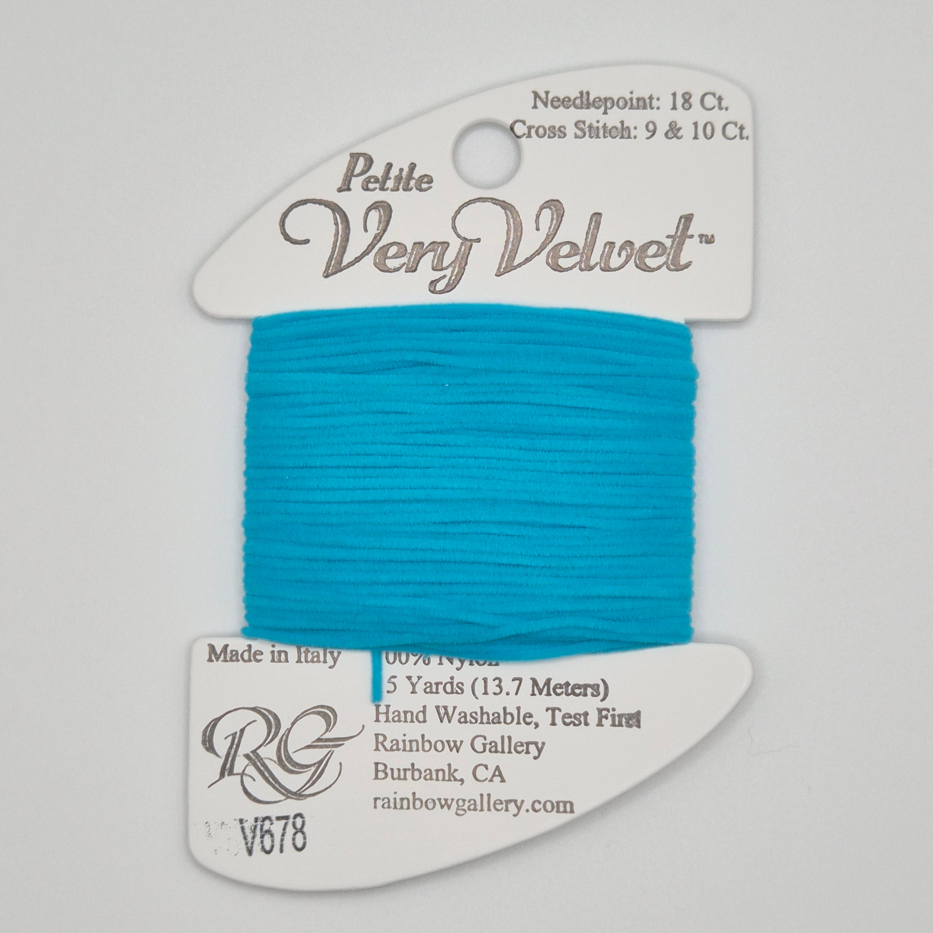 Petite Very Velvet V678 Turquoise