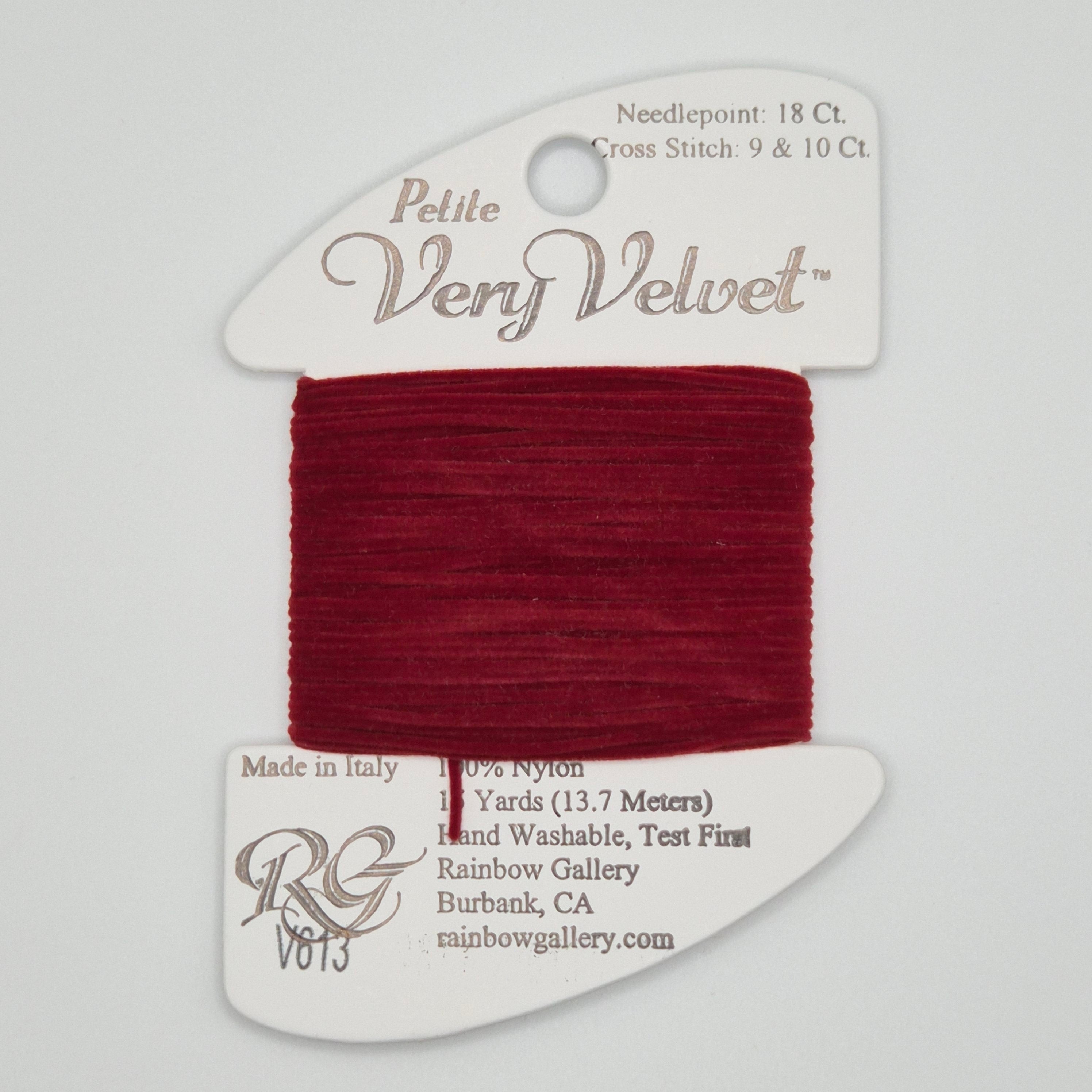 Petite Very Velvet V613 Burgundy