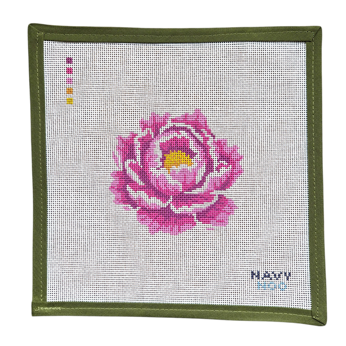 Pink Peony - Navy Noo