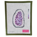 Amethyst Geode - Lucky Lotus Needlepoint