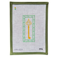 Green Border Key - Magnolia Needlepoint