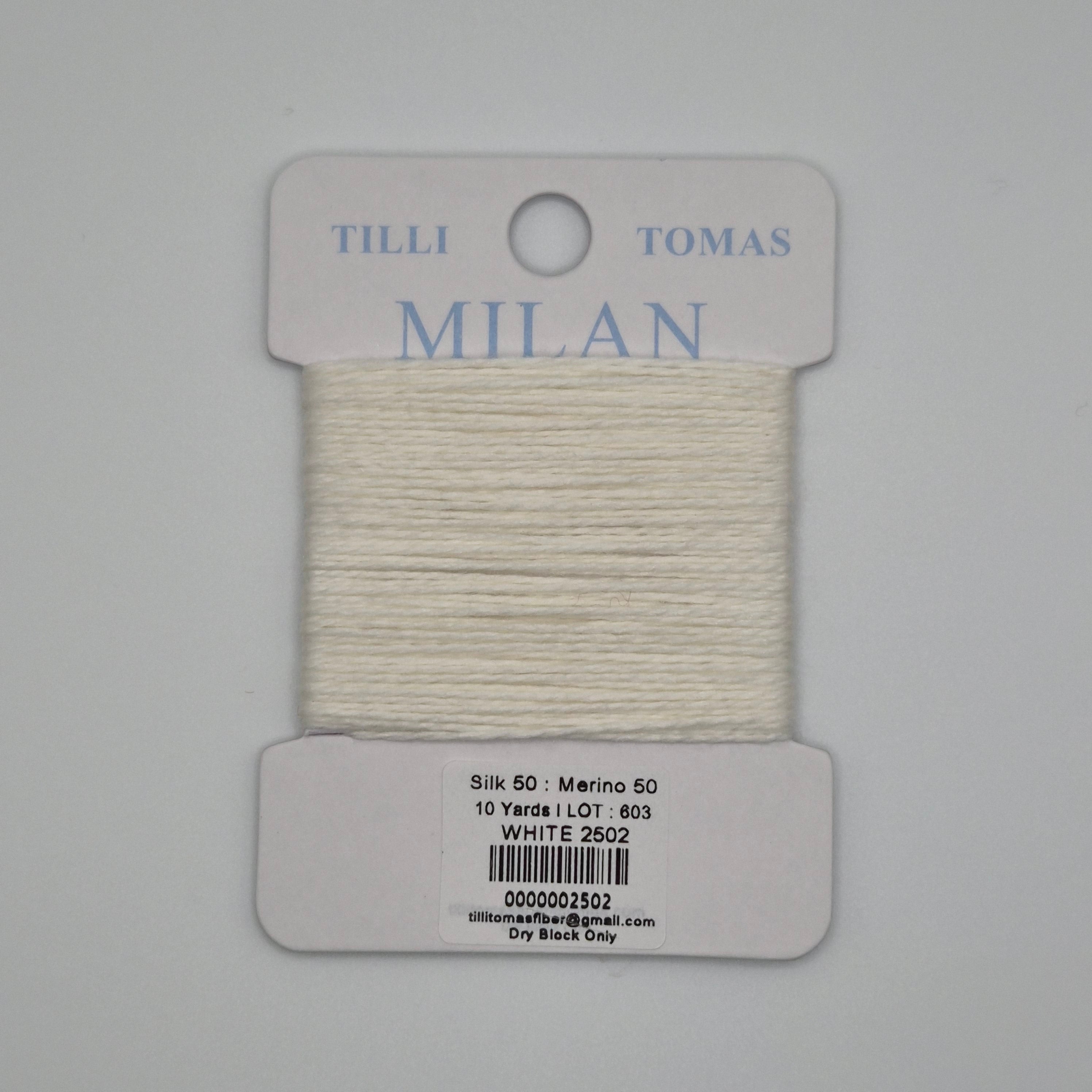 Milan Card 2502 White