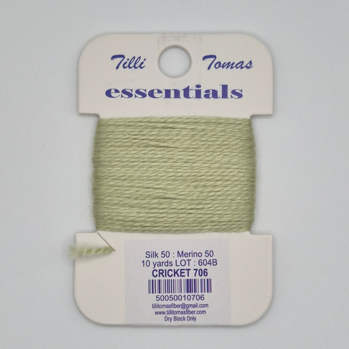 Essentials Card 706 Cricket
