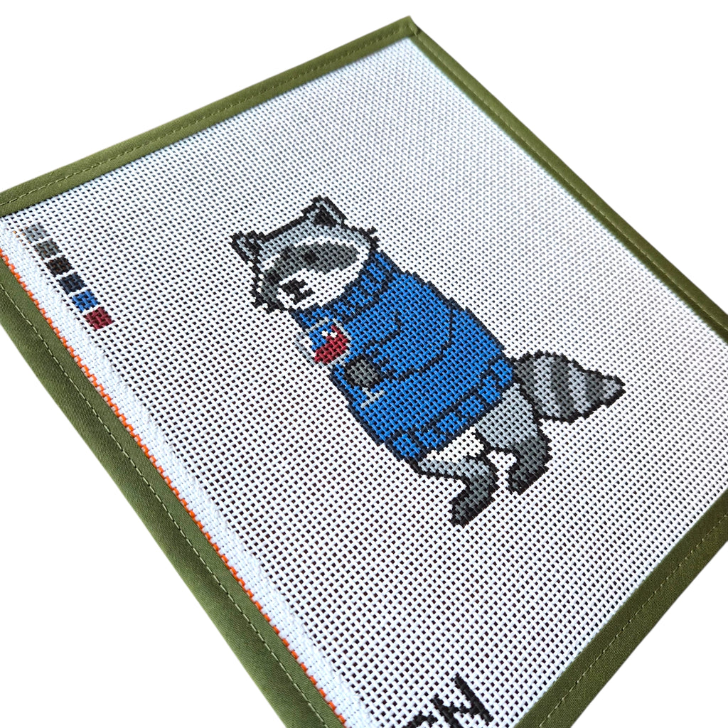 Sweater Raccoon - The Gilded Needle