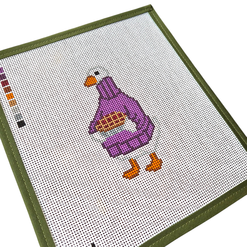 Sweater Goose Needlepoint Kit