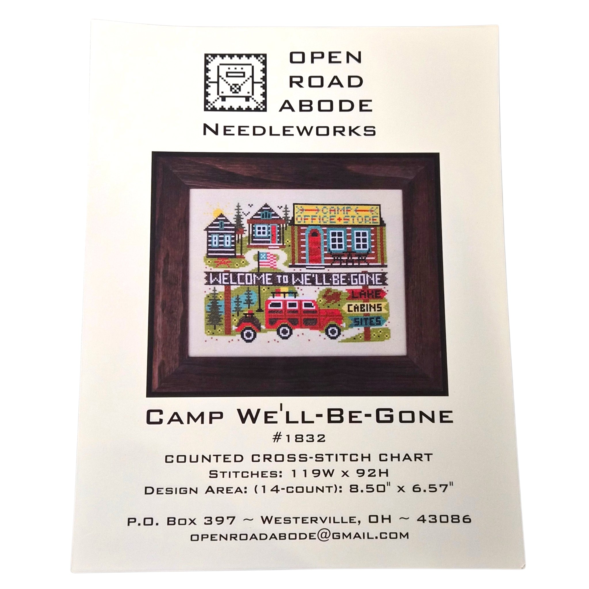Camp We’ll-Be-Gone - Cross Stitch Pattern